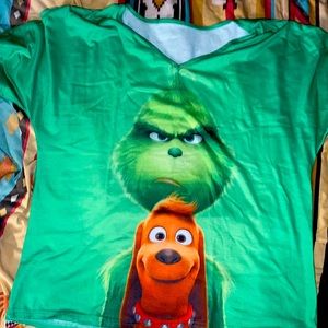 Grinch and his dog top